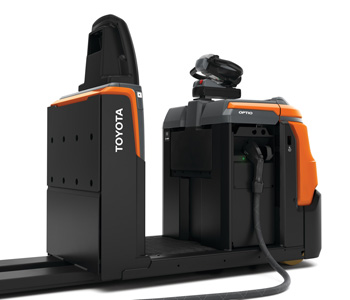 Préparateur de commandes Toyota à faible hauteur avec recharge Li-ion