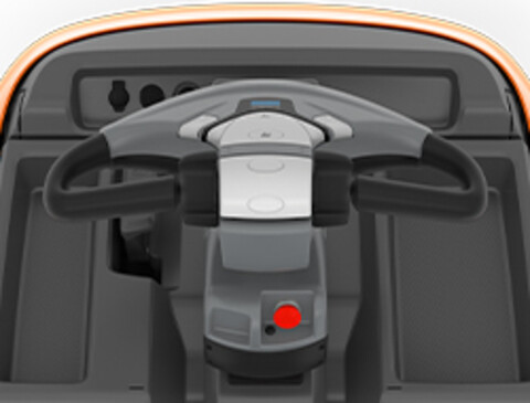 Poignée de commandes intuitive