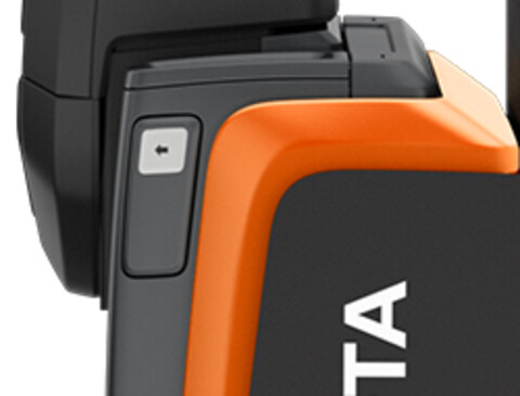 Boutons de commandes pour conduite et levage en mode piéton